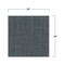 Mohawk Mohawk Basics 24 x 24 Carpet Tile SAMPLE with EnviroStrand PET Fiber in Navy EB303-559 - alternate 4